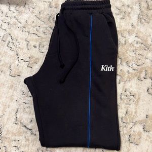 Navy Blue Kith Sweatpants - Like New